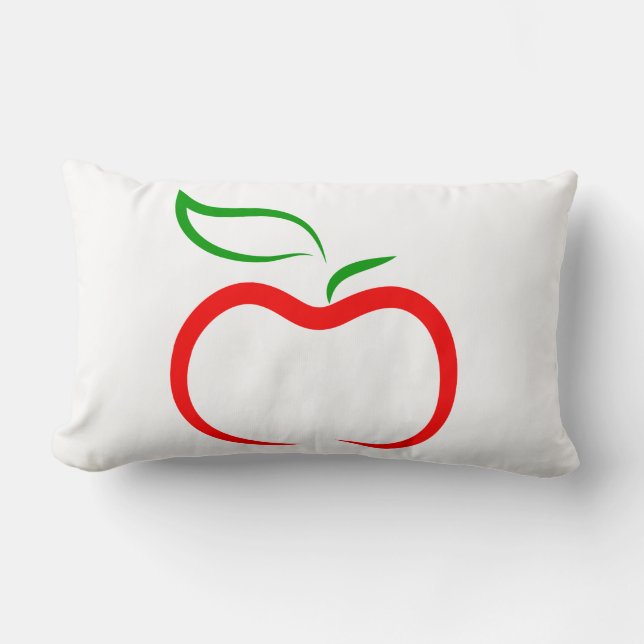 Dekoratives Apple Lendenkissen (Vorderseite)