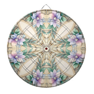 Dekoratives Blumen Dartboard Dartscheibe