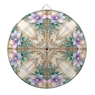 Dekoratives Blumen Dartboard Dartscheibe