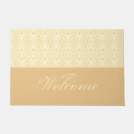 Dekoratives Blumendesign Fußmatte