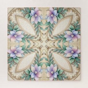 Dekoratives Blumenpuzzle