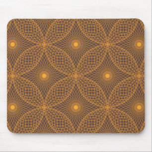 Dekoratives, elegantes, abstraktes Mandala-Muster Mousepad
