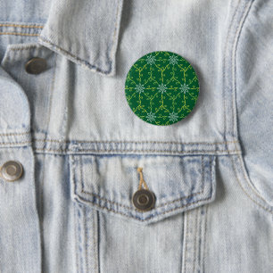 Dekoratives, floratives, nahtloses Muster Button