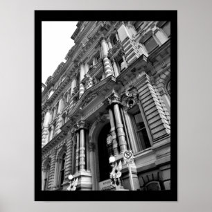 Dekoratives Gebäude Poster