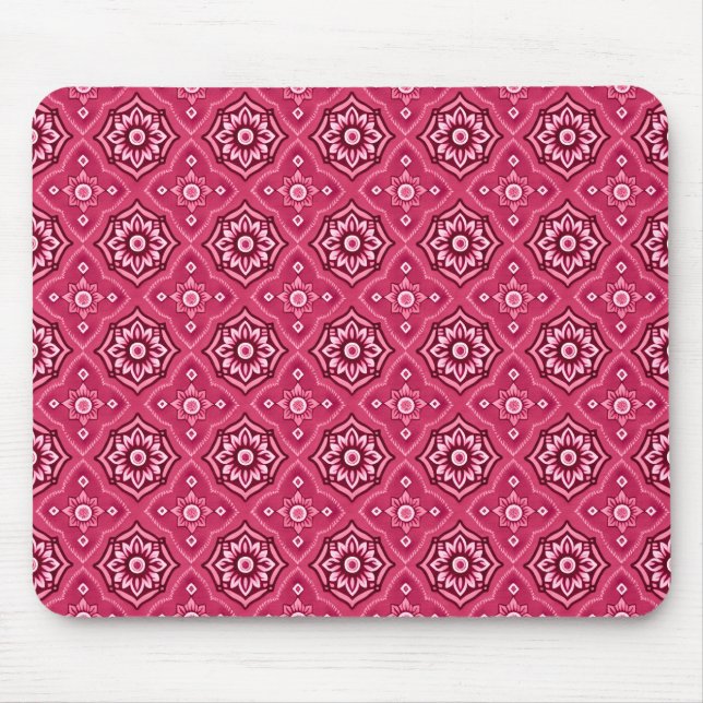 Dekoratives geometrisches Muster Mousepad (Vorne)