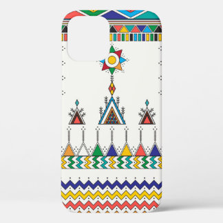 Dekoratives geometrisches Wiederholmuster, inspiri Case-Mate iPhone Hülle
