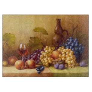 Dekoratives Glasschneiden-Brett/Stillleben-Frucht Schneidebrett