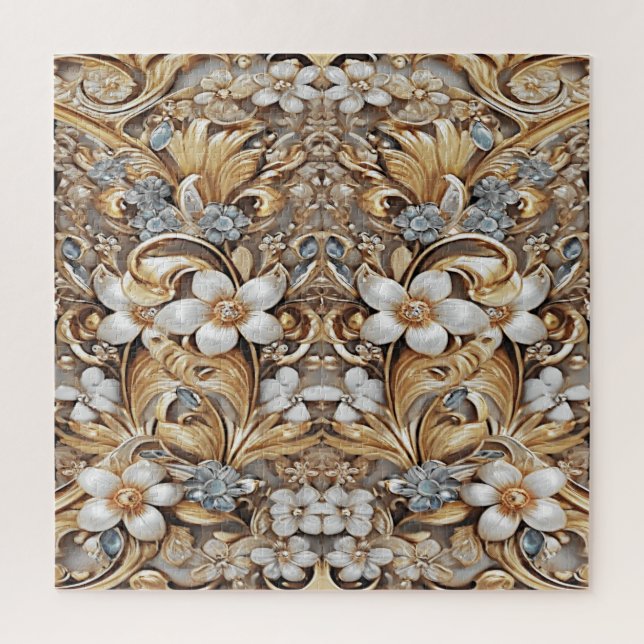 Dekoratives Goldschmuckpuzzle (Vertikal)