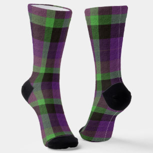 Dekoratives Karo Socken
