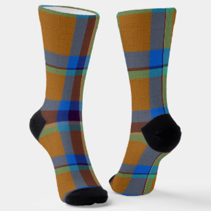 Dekoratives Karo Socken