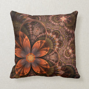 Dekoratives Kissen Blumen-Paisleys