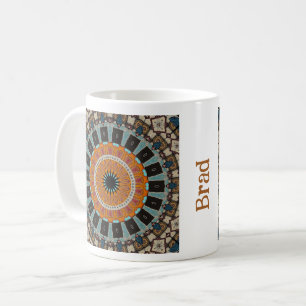 Dekoratives Mandala Kaffeetasse