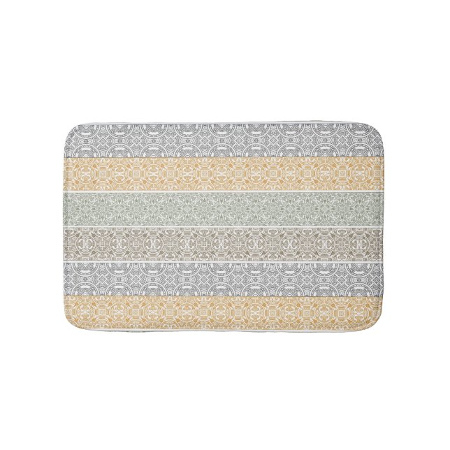 Dekoratives Muster Badematte (Vorderseite)