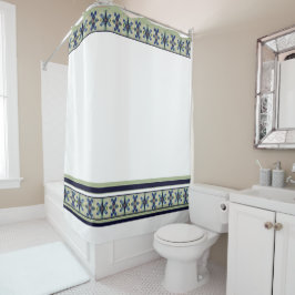 Dekoratives Muster Duschvorhang