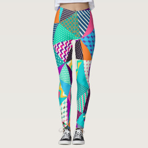 Dekoratives Muster für Vintages Muster Leggings