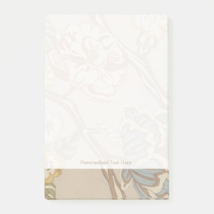 Dekoratives Organza Chintz Floral Design Post-it Klebezettel