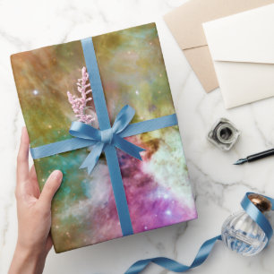 Dekoratives Orion Nebula Galaxy Space Foto Geschenkpapier