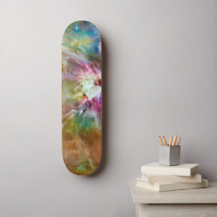 Dekoratives Orion Nebula Galaxy Space Foto Skateboard