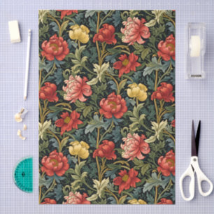 Dekoratives Papier im Stil von William Morris mit