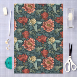 Dekoratives Papier im Stil von William Morris mit