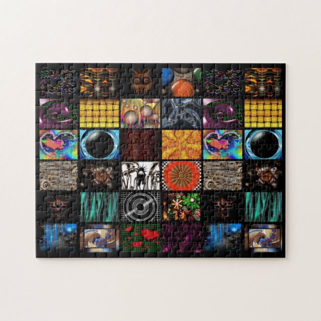 Dekoratives Pop-Art-Muster  (Horizontal)