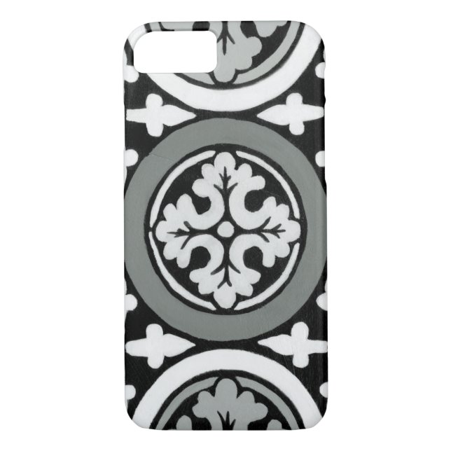 Dekoratives Renaissance Rosette Tile Design Case-Mate iPhone Hülle (Rückseite)