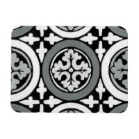 Dekoratives Renaissance Rosette Tile Design