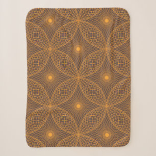 Dekoratives, schickes, abstraktes Mandala-Style-Mu Sherpadecke