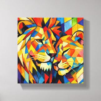 Dekoratives Tableau (Pure Liebe) Moderne Kunst Leinwanddruck