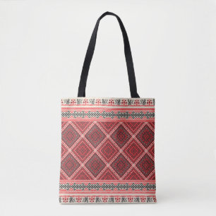 Dekoratives, traditionell inspiriert Wiederholmust Tasche