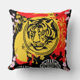 Dekoratives traditionelles chinesisches Tiger-Must Kissen