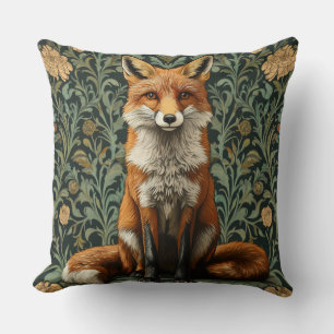 Dekoratives William Morris Fox Kissen