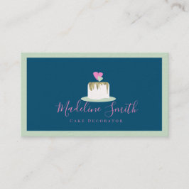 Dekorator für Hochzeitstorte Visitenkarte