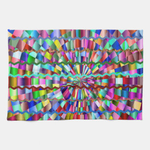 Dekorfarben Geschirrtuch