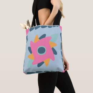 Dekorfarbene Fliese Tasche