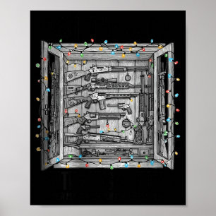 Dekoriere die Halle mit Waffen & Munition (auf der Poster