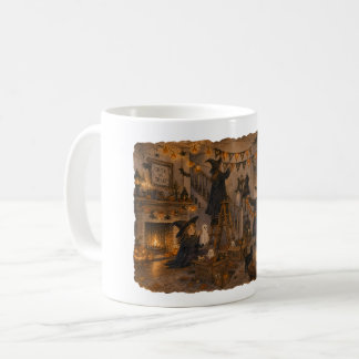 Dekorieren eines gemütlichen Wohnzimmers zu Hallow Kaffeetasse
