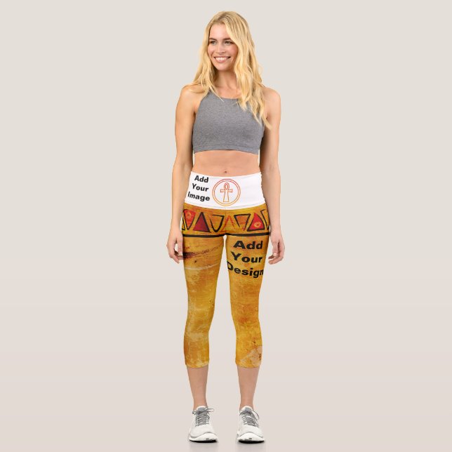 Dekorieren Sie Ihr eigenes High Waisted Capris (Vorderseite)