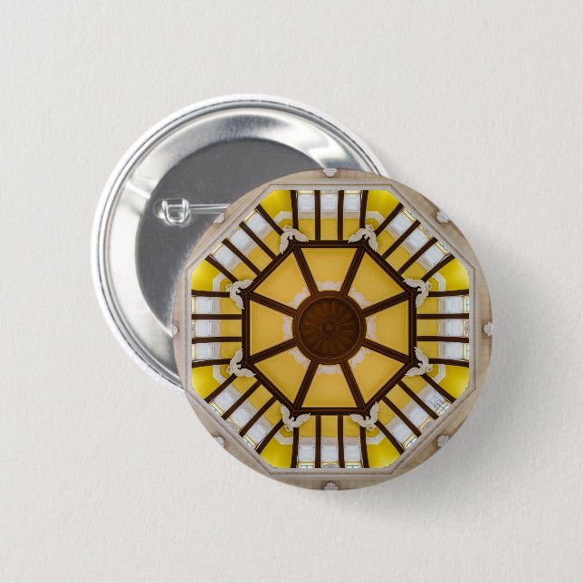 Dekorierte Decke am Bahnhof Tokio Button (Vorne & Hinten)