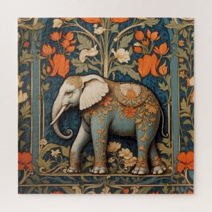 Dekorierter Elefant William Morris Inspiriert Flor
