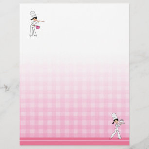 Dekorierter Letterhead für Recipe Binders