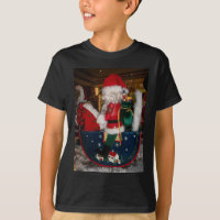 Dekorierter Weihnachtsmann Weihnachtskunst Print/D