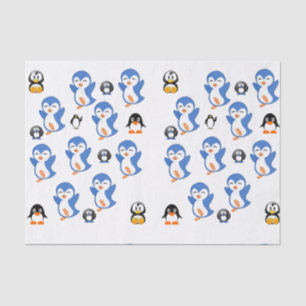 Dekorpapier Pinguin Seidenpapier