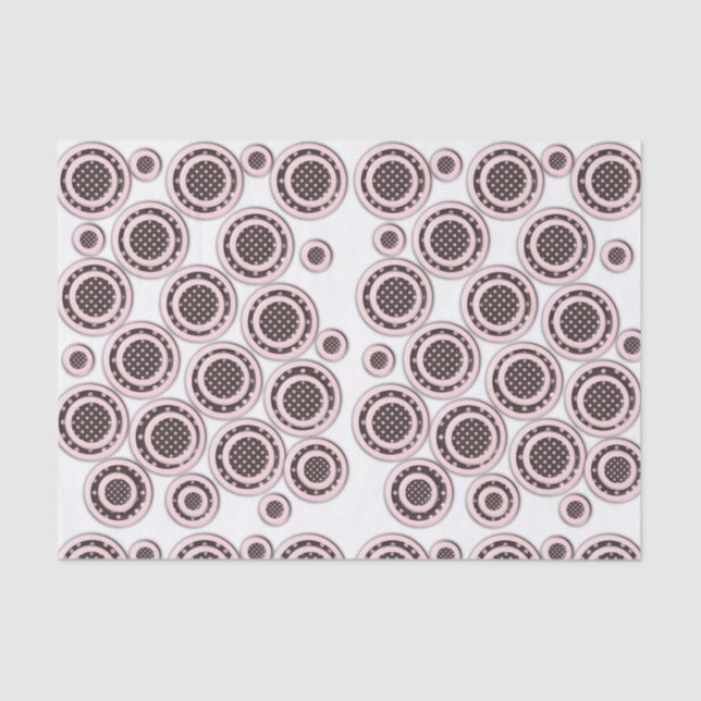 Dekorpapier Rosa Seidenpapier (Vorderseite)