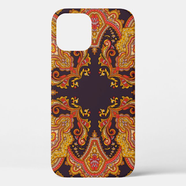 Dekortextil klassische digitale Motive Case-Mate iPhone Hülle (Rückseite)