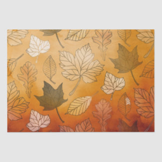 Dekoupage Autumn Leaaves Tissue Seidenpapier