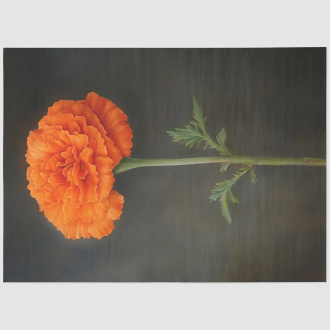 Dekoupage der botanischen Malerei Seidenpapier (Vorderseite)