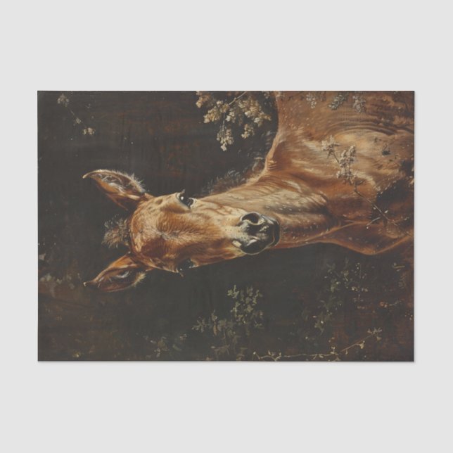 Dekoupage der Foalmalerei Seidenpapier (Vorderseite)