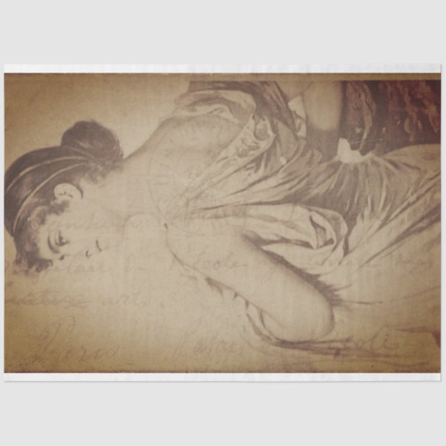 Dekoupage der griechischen Möbel Seidenpapier (Vorderseite)