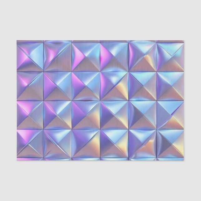 Dekoupage der Hochzeit Unglaubliche Geometrie Seidenpapier (Vorderseite)